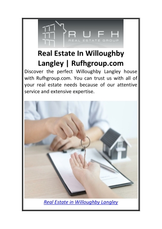 Real Estate In Willoughby Langley  Rufhgroup.com