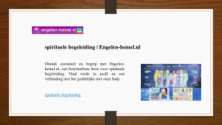 spirituele begeleiding | Engelen-hemel.nl
