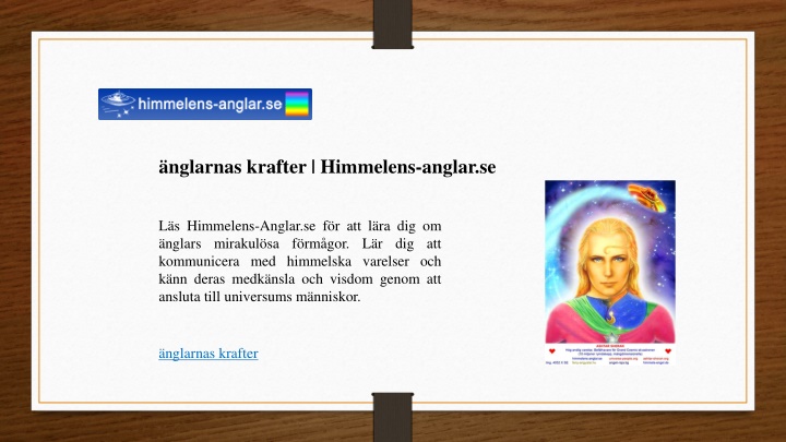 web logo himmelens anglar se