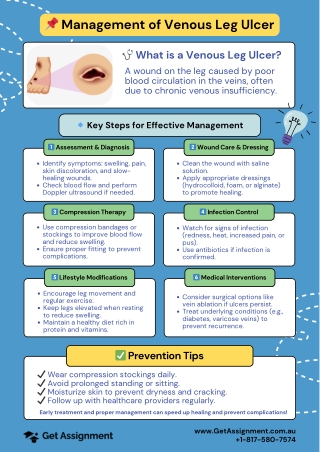 Management of Venous Leg Ulcer