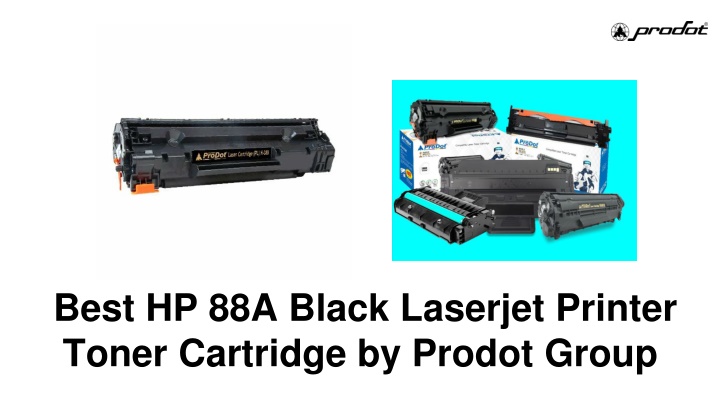 best hp 88a black laserjet printer toner cartridge by prodot group