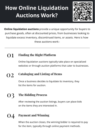 how online liquidation auctions work