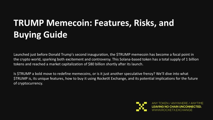 trump memecoin features risks and buying guide