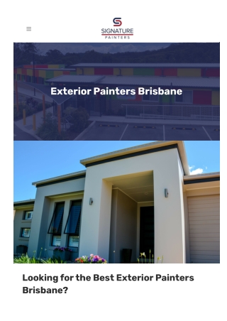 Exterior Painting Brisbane