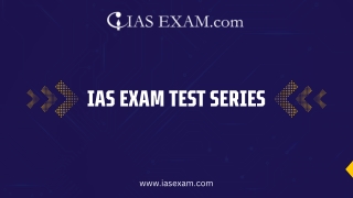 Boost Your UPSC Success with the Best IAS Exam Test Series