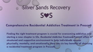 Residential Addiction Treatment Prescott