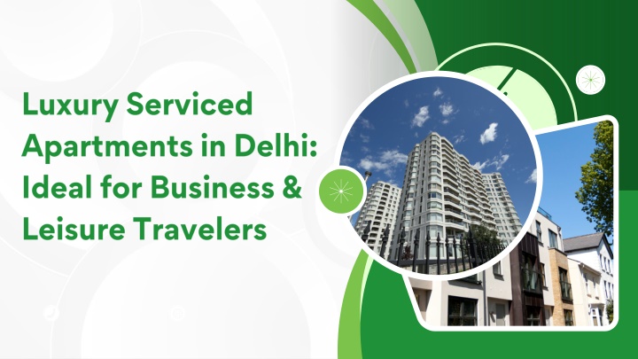 luxury serviced apartments in delhi ideal