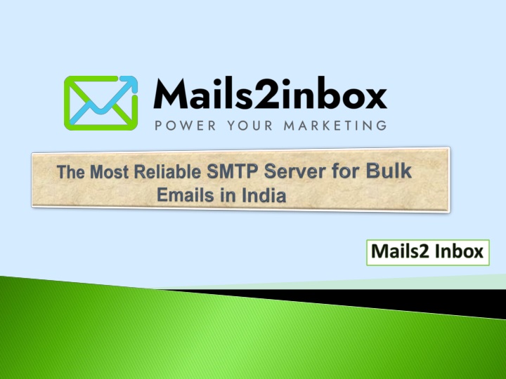 the most reliable smtp server for bulk emails in india