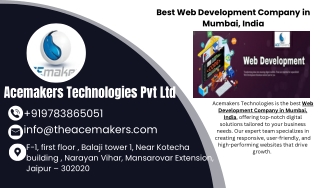 Best Web Development Company in Mumbai, India