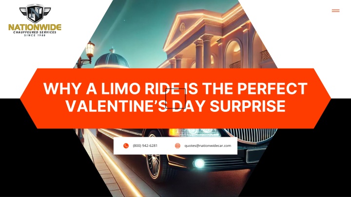 why a limo ride is the perfect valentine