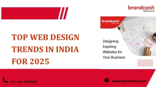 Top Web Design Trends In India For 2025