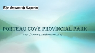 Porteau Cove Provincial Park - www.squamishreporter.com