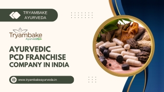 Best Ayurvedic PCD Franchise Company in India