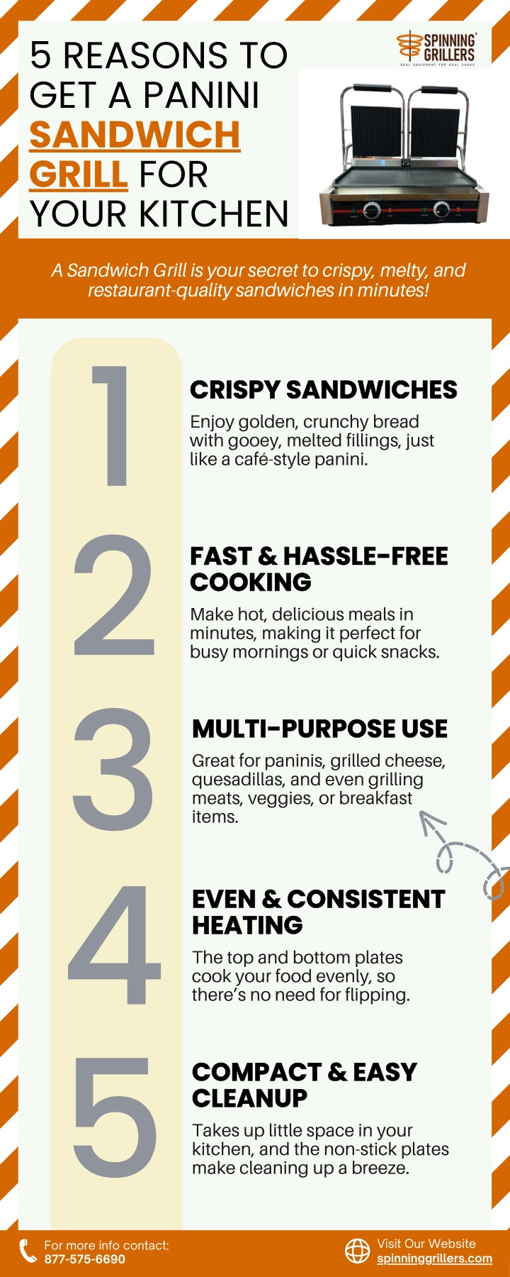 5 reasons to get a panini sandwich grill for your