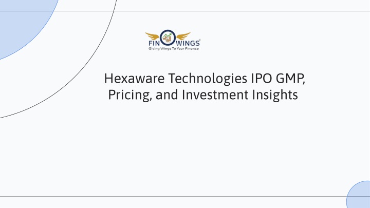 hexaware technologies ipo gmp pricing