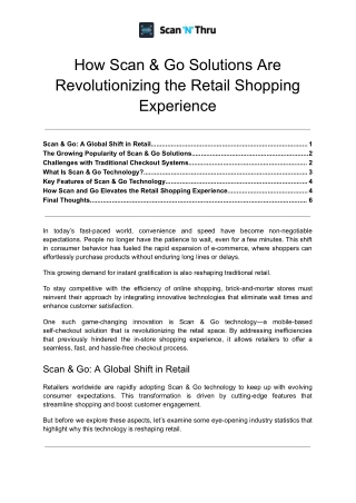 how scan go solutions are revolutionizing
