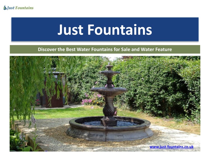 just fountains