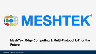 _MeshTek_ Edge Computing & Multi-Protocol IoT for the Future