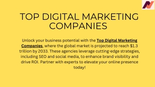 Top Digital Marketing Companies- PPT