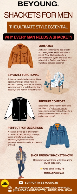 Beyoung Shackets: The Ultimate Fashion Upgrade for Men