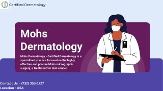 certified dermatology