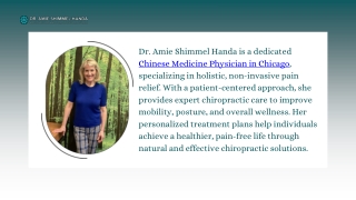 Chinese Medicine Physician in Chicago