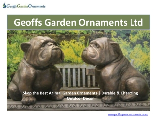 Shop the Best Animal Garden Ornaments