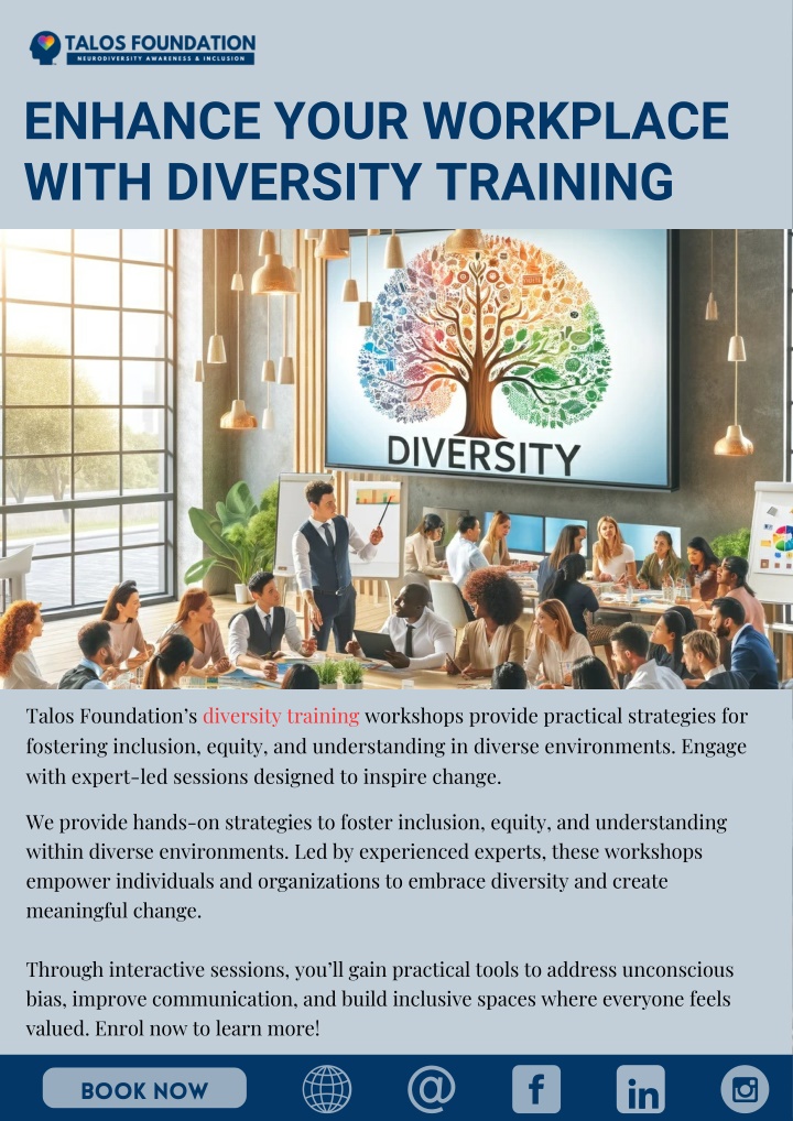 enhance your workplace with diversity training