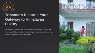 discover trinantara resorts a 5 star haven