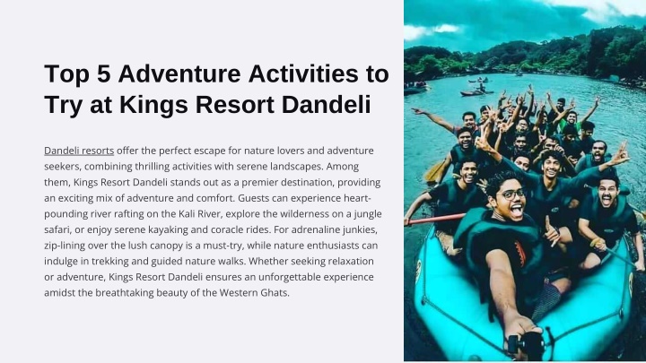 top 5 adventure activities to try at kings resort