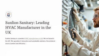 Top HVAC Manufacturers in the UK  Sunlion Sanitary