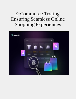 e commerce testing ensuring seamless online