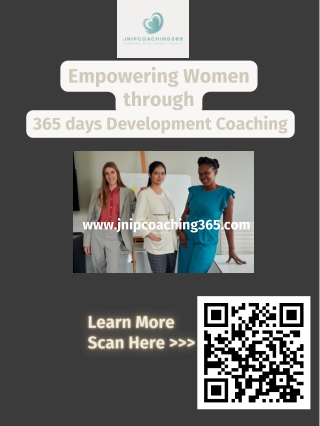 Empowering women through 365days Development Coaching