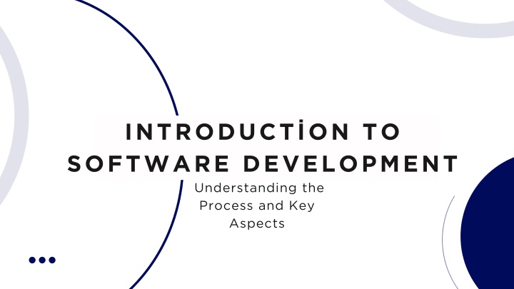 introduct on to software development