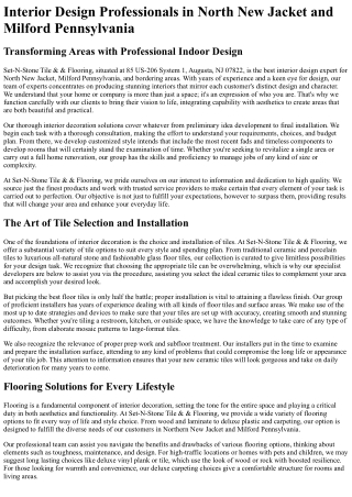 Set-N-Stone Tile & Flooring