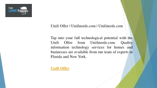 unifi offer unifinerds com unifinerds com
