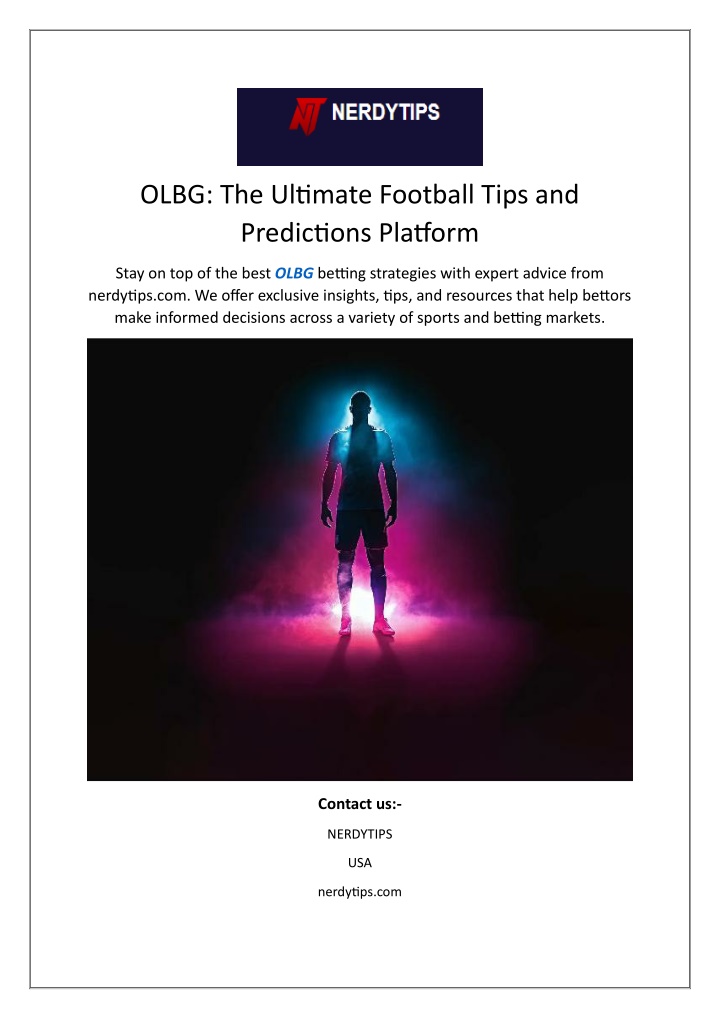 olbg the ultimate football tips and predictions