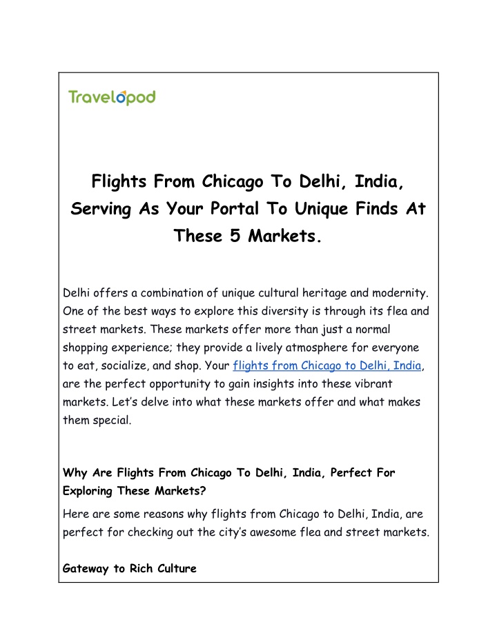 flights from chicago to delhi india serving