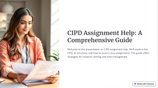cipd assignment help a comprehensive guide