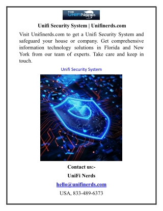 unifi security system unifinerds com