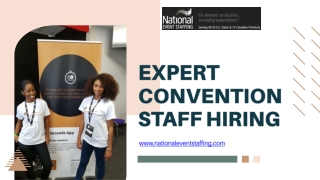 Expert Convention Staff Hiring - nationaleventstaffing.com