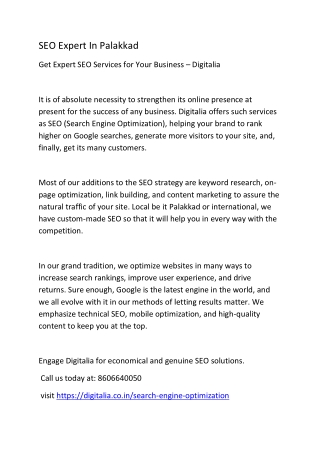 seo expert in palakkad