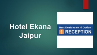 hotel ekana jaipur