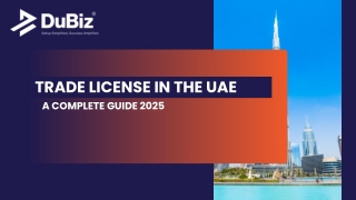 Trade License in the UAE A Complete Guide 2025