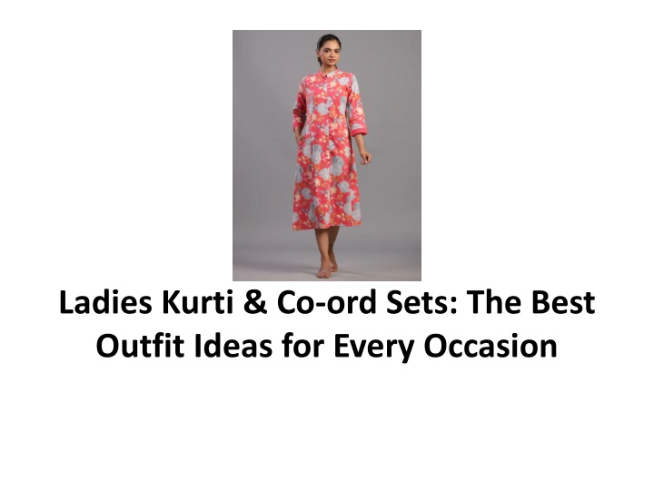 ladies kurti co ord sets the best outfit ideas for every occasion