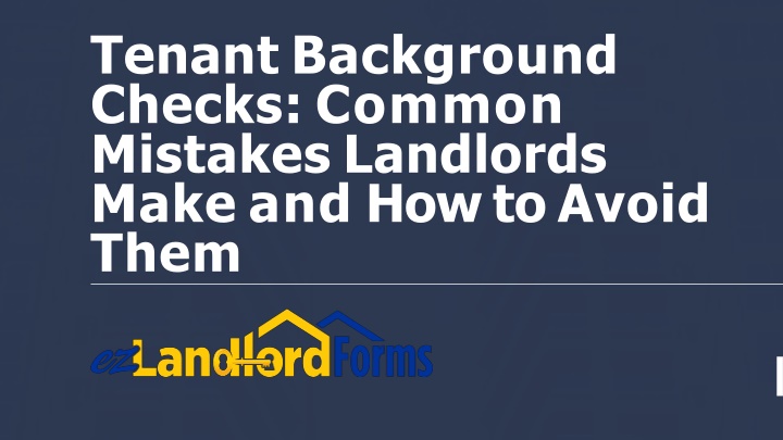 tenant background checks common mistakes