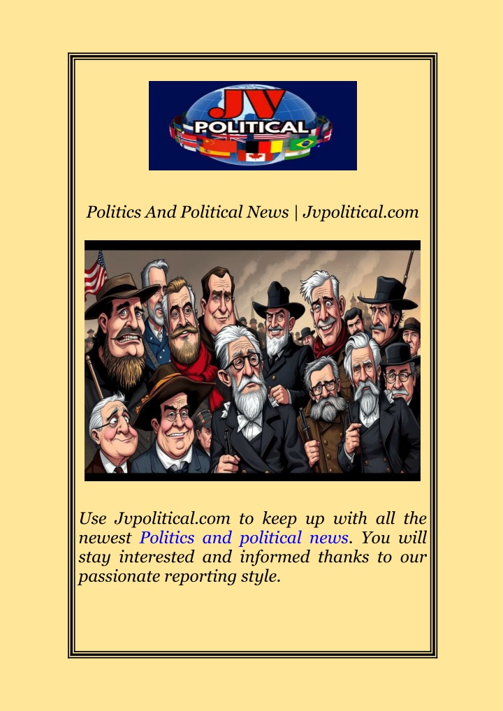 politics and political news jvpolitical com