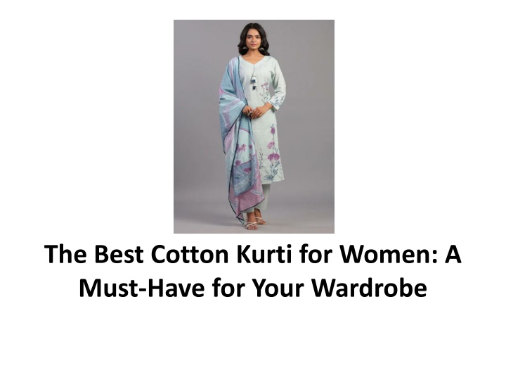 the best cotton kurti for women a must have for your wardrobe