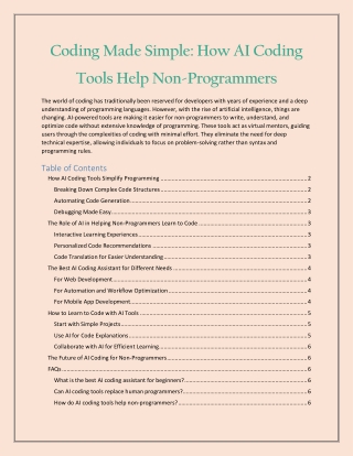 coding made simple how ai coding