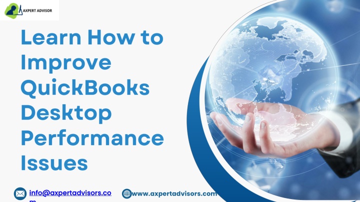 learn how to improve quickbooks desktop